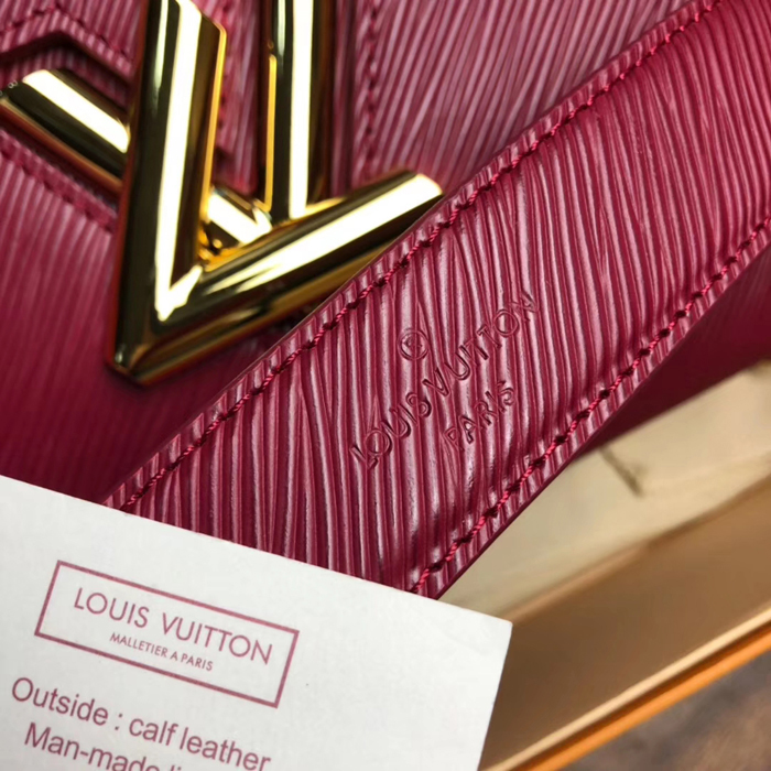Сумка Louis Vuitton Twist MM M52871 Epi Leather Fuchsia "Pink" фото № 8