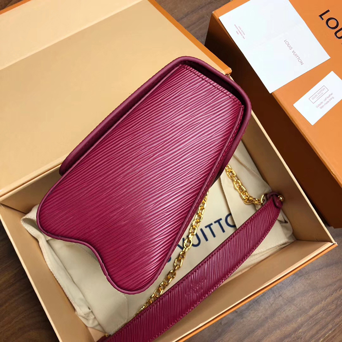 Сумка Louis Vuitton Twist MM M52871 Epi Leather Fuchsia "Pink" фото № 3