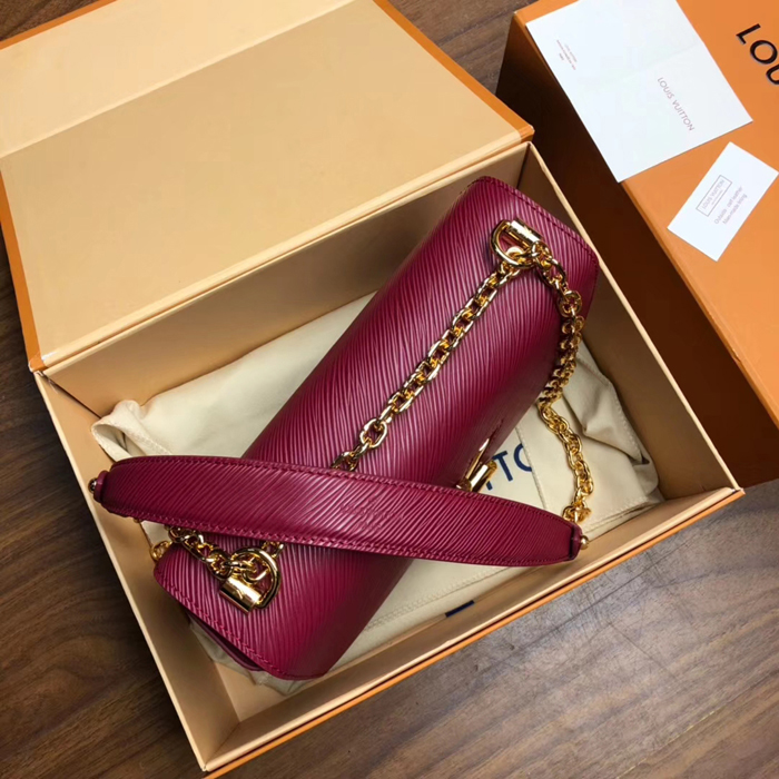 Сумка Louis Vuitton Twist MM M52871 Epi Leather Fuchsia "Pink" фото № 5