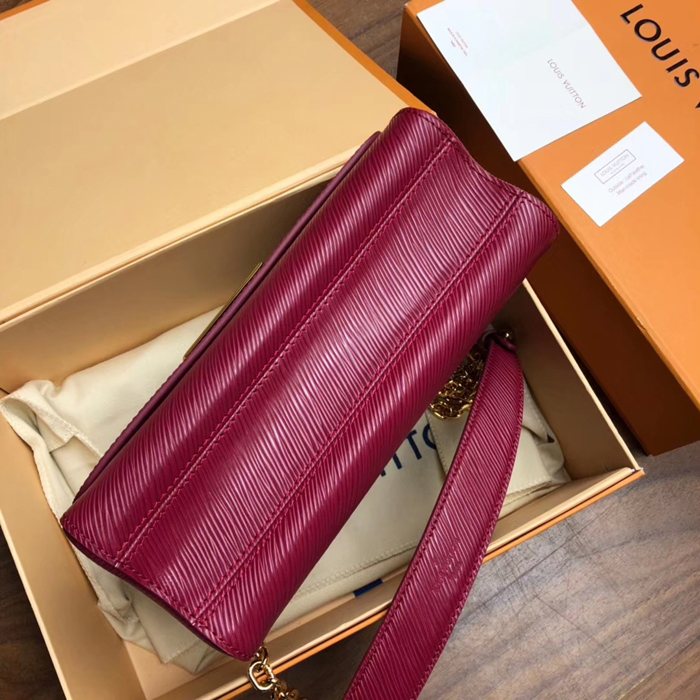 Сумка Louis Vuitton Twist MM M52871 Epi Leather Fuchsia "Pink" фото № 6