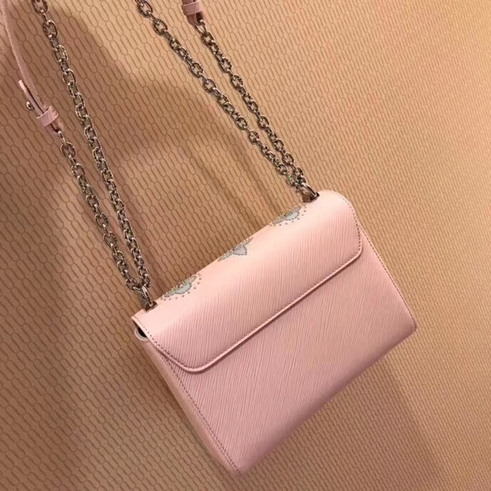Сумка Louis Vuitton Twist MM M52131 Epi Leather Ballet Rose Ballerine "Pink" фото № 5