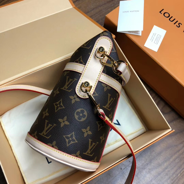 Сумка Louis Vuitton Duffle Bag M43587 Monogram Canvas "Brown" фото № 5