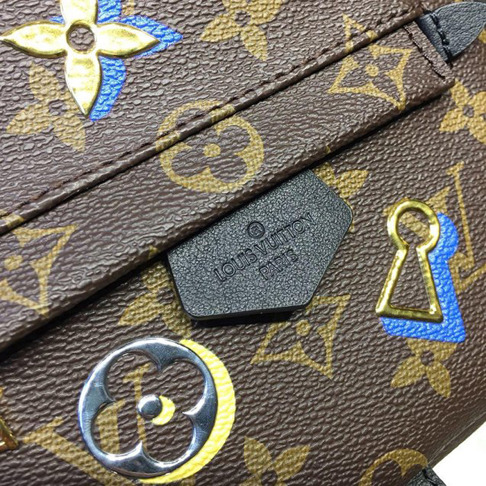 Рюкзак Louis Vuitton Palm Springs Mini Backpack M44367 Monogram Canvas "Brown" фото № 8