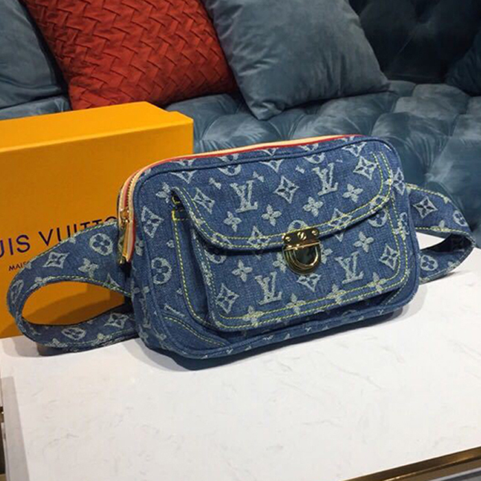 Сумка Louis Vuitton Bumbag M95347 Monogram "Denim Blue" фото № 2