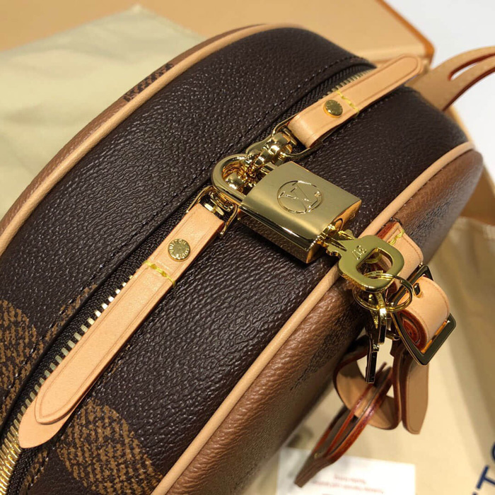 Сумка Louis Vuitton Boite Chapeau Souple M44604 Monogram Coated Canvas "Brown" фото № 8