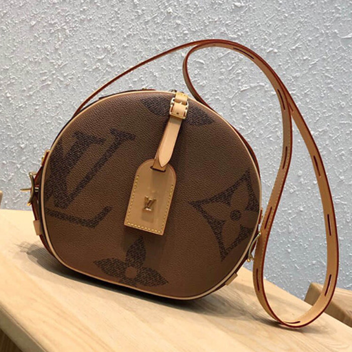Сумка Louis Vuitton Boite Chapeau Souple M44604 Monogram Coated Canvas "Brown" фото № 4