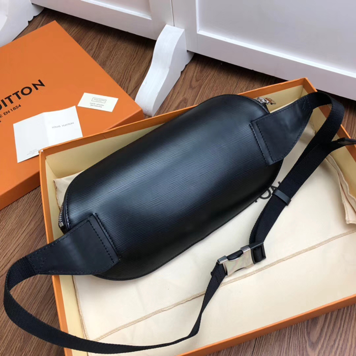 Сумка Louis Vuitton Bumbag M55131 Epi Leather "Black" фото № 4