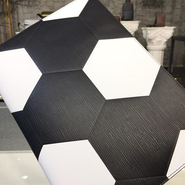 Клатч Louis Vuitton Pochette Jour GM Canvas FIFA World Cup Russia 2018 Collection M63295 White "Black" фото № 7