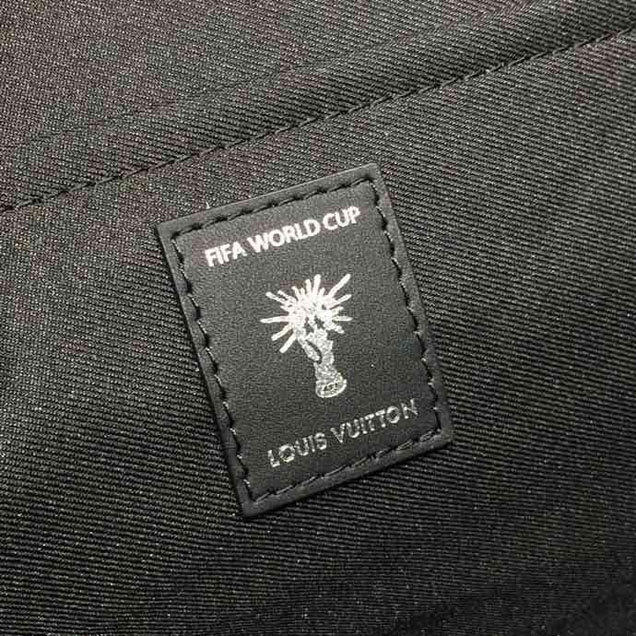 Клатч Louis Vuitton Pochette Jour GM Canvas FIFA World Cup Russia 2018 Collection M63295 White "Black" фото № 8