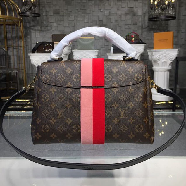 Сумка Louis Vuitton Georges MM Bag Monogram Canvas Fall Winter 2018 Collection M43778 Coquelicot Peche "Brown" фото № 3