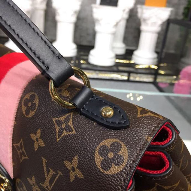 Сумка Louis Vuitton Georges MM Bag Monogram Canvas Fall Winter 2018 Collection M43778 Coquelicot Peche "Brown" фото № 4