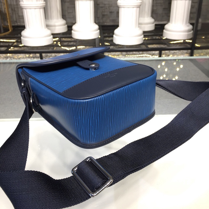 Сумка Louis Vuitton Men's Messenger Bag in Epi Leather M53497 Blue Azur 2017 "Navy Blue" фото № 7