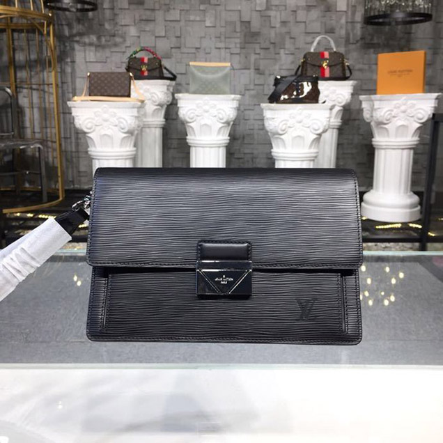 Клатч Louis Vuitton Thame Mens Clutch Epi Canvas Fall Winter 2018 Collection M42742 "Black" фото № 2