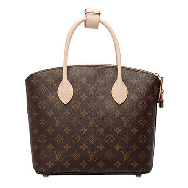 Сумка Louis Vuitton M40613 Lockit PM Tote Bag Monogram Canvas "Brown" фото № 4