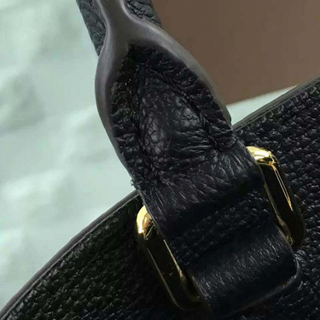 Сумка Louis Vuitton M41053 Montaigne BB Tote Bag Monogram Empreinte Leather "Black" фото № 6