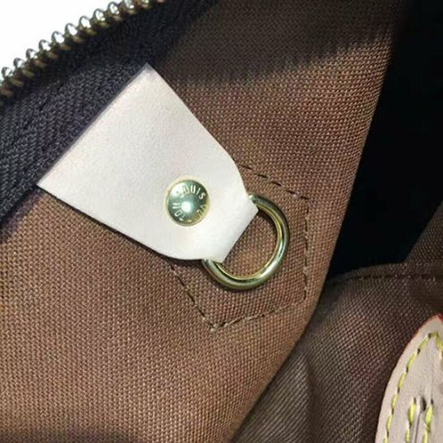 Сумка Louis Vuitton M41109 Speedy 25 Tote Bag Monogram Canvas "Brown" фото № 9