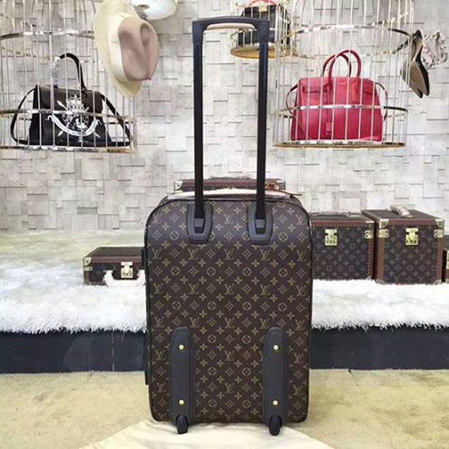 Чемодан Louis Vuitton M41226 Pegase Legere 55 Rolling Luggage Monogram Canvas "Brown" фото № 3