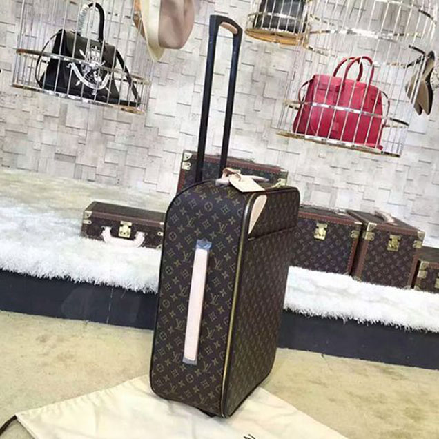 Чемодан Louis Vuitton M41226 Pegase Legere 55 Rolling Luggage Monogram Canvas "Brown" фото № 4