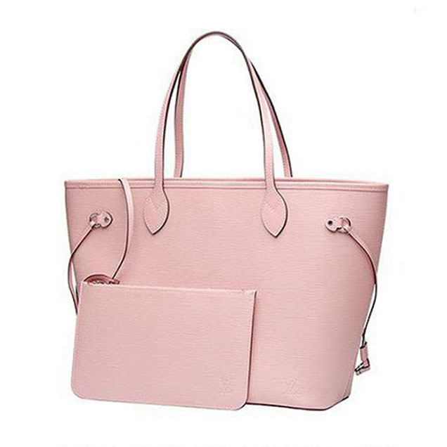 Сумка Louis Vuitton M41324 Neverfull MM Shoulder Bag Epi Leather "Pink" фото № 3