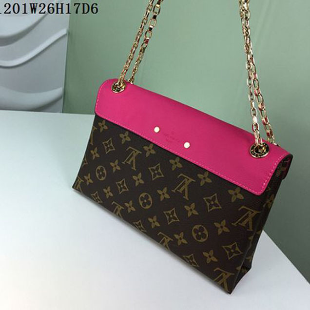 Сумка Louis Vuitton M41468 Pallas Chain Shoulder Bag Monogram Canvas "Brown" фото № 5