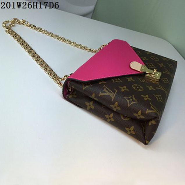 Сумка Louis Vuitton M41468 Pallas Chain Shoulder Bag Monogram Canvas "Brown" фото № 6
