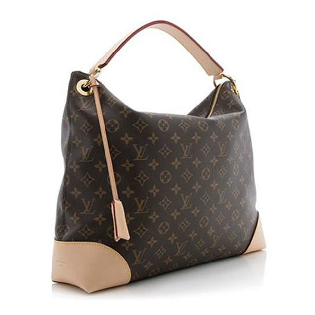 Сумка Louis Vuitton M41625 Berri MM Hobo Bag Monogram Canvas "Brown" фото № 3