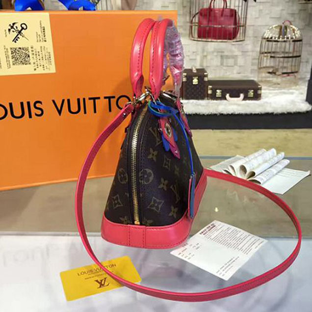 Сумка Louis Vuitton M41659 Alma BB Totem Tote Bag Monogram Canvas "Brown" фото № 3