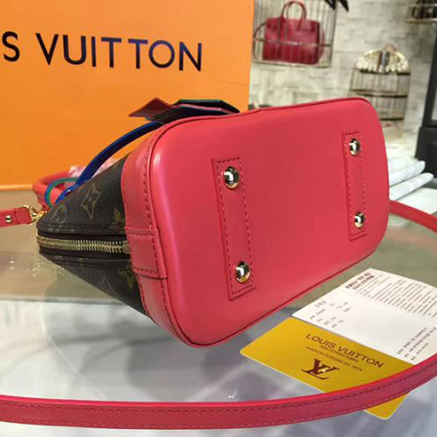 Сумка Louis Vuitton M41659 Alma BB Totem Tote Bag Monogram Canvas "Brown" фото № 9