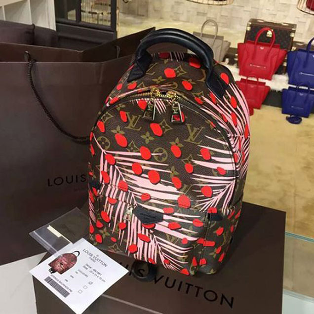 Рюкзак Louis Vuitton M41981 Palm Springs Backpack PM Monogram Canvas "Brown" фото № 8