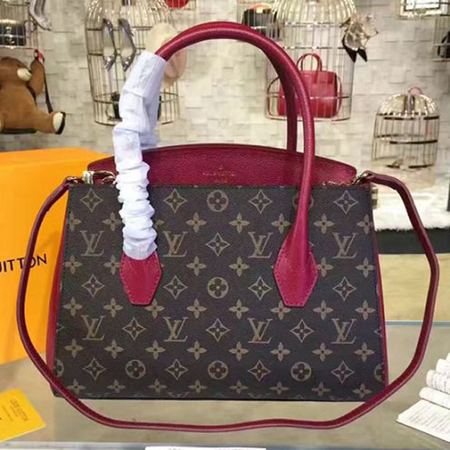 Сумка Louis Vuitton M42271 Florine Tote Bag Monogram Canvas "Brown" фото № 4