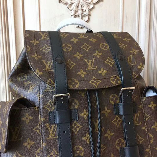 Рюкзак Louis Vuitton M43735 Christopher PM Backpack Monogram Canvas "Brown" фото № 5