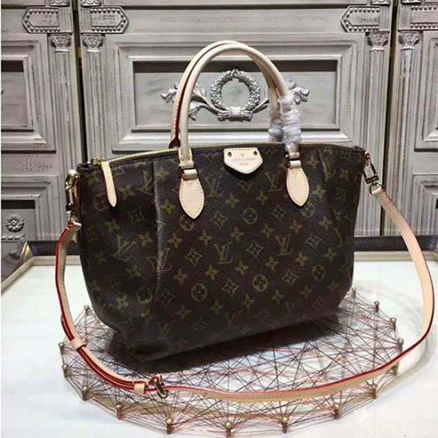 Сумка Louis Vuitton M48814 Turenne MM Tote Bag Monogram Canvas "Brown" фото № 2
