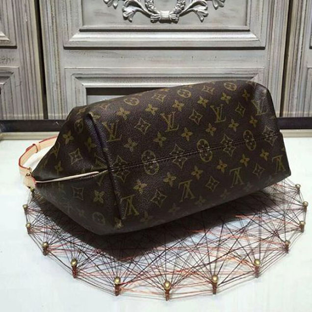 Сумка Louis Vuitton M48814 Turenne MM Tote Bag Monogram Canvas "Brown" фото № 5