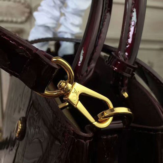 Сумка Louis Vuitton M50403 Montaigne BB Tote Bag Monogram Vernis "Chocolate" фото № 7