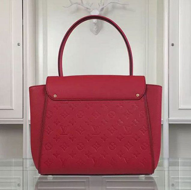 Сумка Louis Vuitton M50438 Trocadero Tote Bag Monogram Empreinte Leather "Red" фото № 3