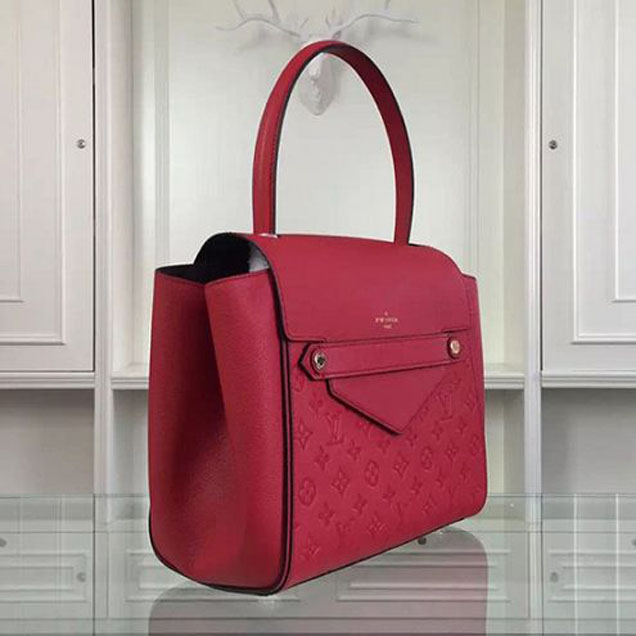 Сумка Louis Vuitton M50438 Trocadero Tote Bag Monogram Empreinte Leather "Red" фото № 4