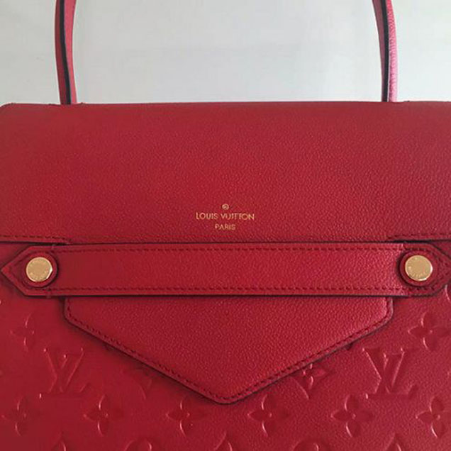 Сумка Louis Vuitton M50438 Trocadero Tote Bag Monogram Empreinte Leather "Red" фото № 6