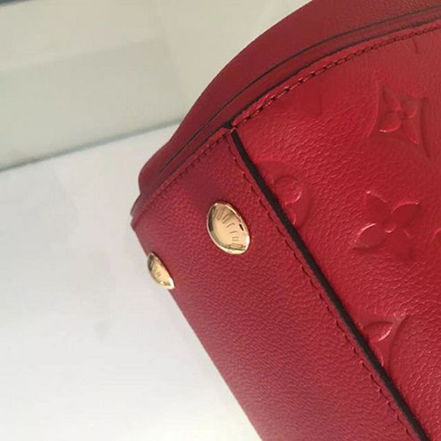Сумка Louis Vuitton M50438 Trocadero Tote Bag Monogram Empreinte Leather "Red" фото № 7