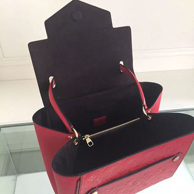 Сумка Louis Vuitton M50438 Trocadero Tote Bag Monogram Empreinte Leather "Red" фото № 9