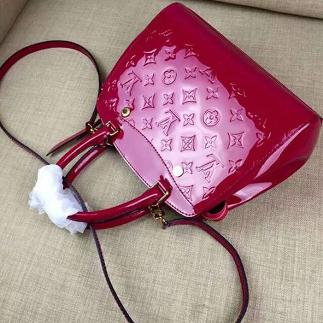 Сумка Louis Vuitton M50810 Brea PM Tote Bag Monogram Vernis "Pink" фото № 4