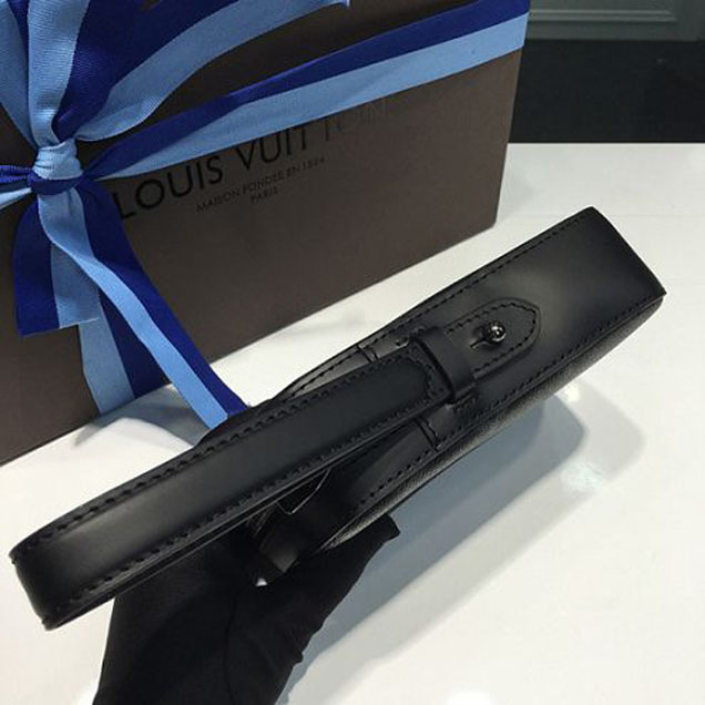 Клатч Louis Vuitton M61872 Box Clutch Monogram Eclipse Canvas "Black" фото № 6