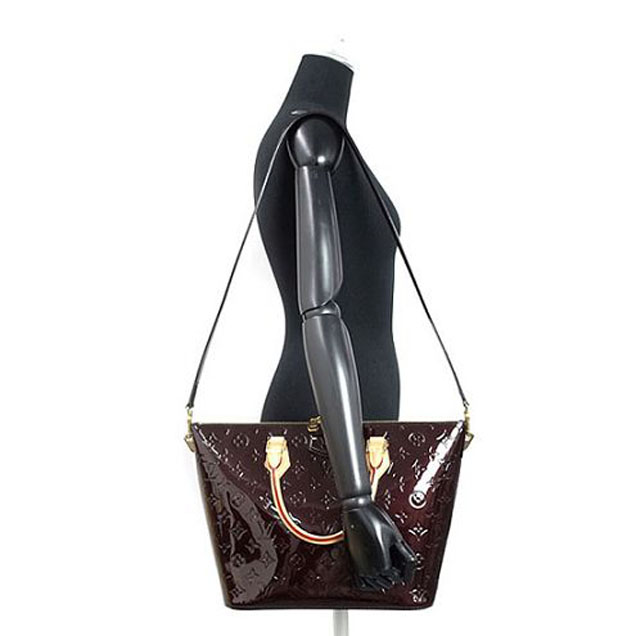 Сумка Louis Vuitton M90163 Montebello MM Tote Bag Monogram Vernis "Chocolate" фото № 5