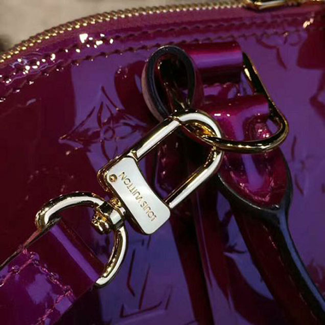 Сумка Louis Vuitton M90321 Alma PM Tote Bag Monogram Vernis "Red" фото № 8