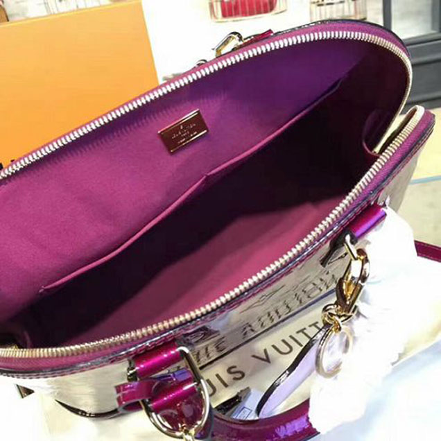 Сумка Louis Vuitton M90321 Alma PM Tote Bag Monogram Vernis "Red" фото № 9