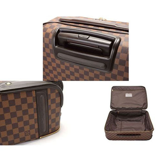 Чемодан Louis Vuitton N23294 Pegase 55 Rolling Luggage Damier Ebene Canvas "Brown" фото № 7