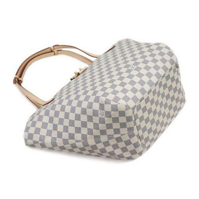 Сумка Louis Vuitton N41209 Salina GM Shoulder Bag Damier Azur Canvas "White" фото № 4
