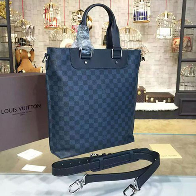 Портфель Louis Vuitton N42223 Cabas Jour Briefcase Damier Cobalt Canvas "Navy Blue" фото № 4