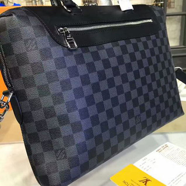 Портфель Louis Vuitton N48260 Porte-Documents Jour Briefcase Damier Graphite Canvas "Graphite" фото № 7