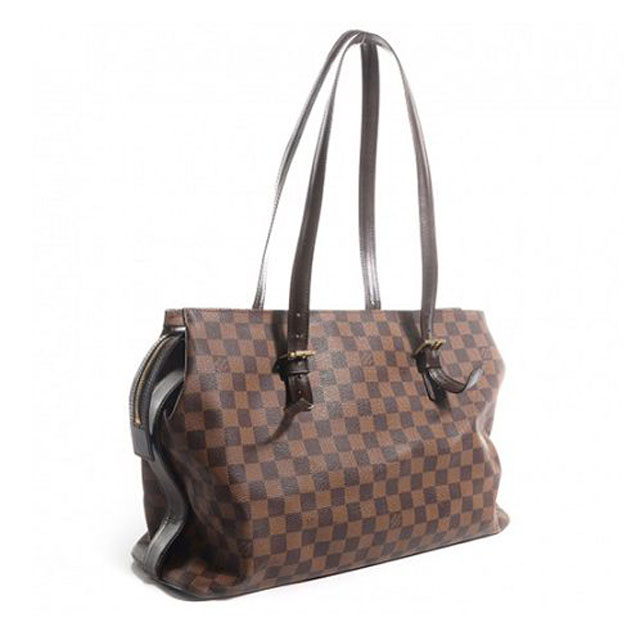 Сумка Louis Vuitton N51119 Chelsea Shoulder Bag Damier Ebene Canvas "Brown" фото № 2