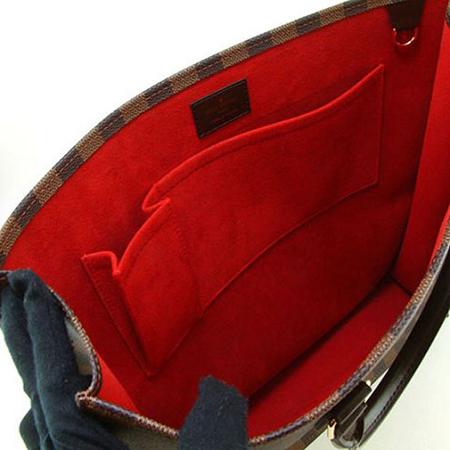 Сумка Louis Vuitton N51140 Sac Plat Tote Bag Damier Ebene Canvas "Brown" фото № 7